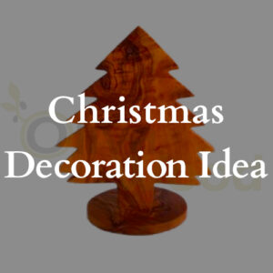 Wooden Christmas decoration idea