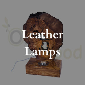 Leather lamps